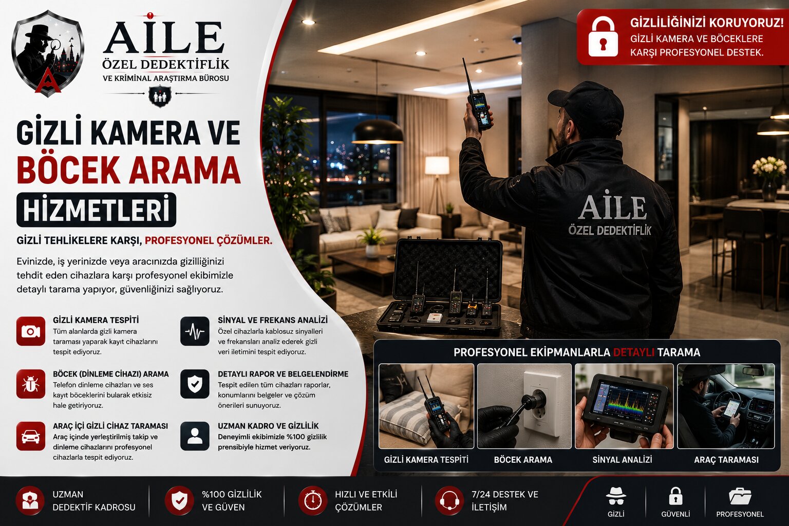 6. Araçta Dinleme Cihazı ve Gizli Kamera Nasıl Araştırılır?