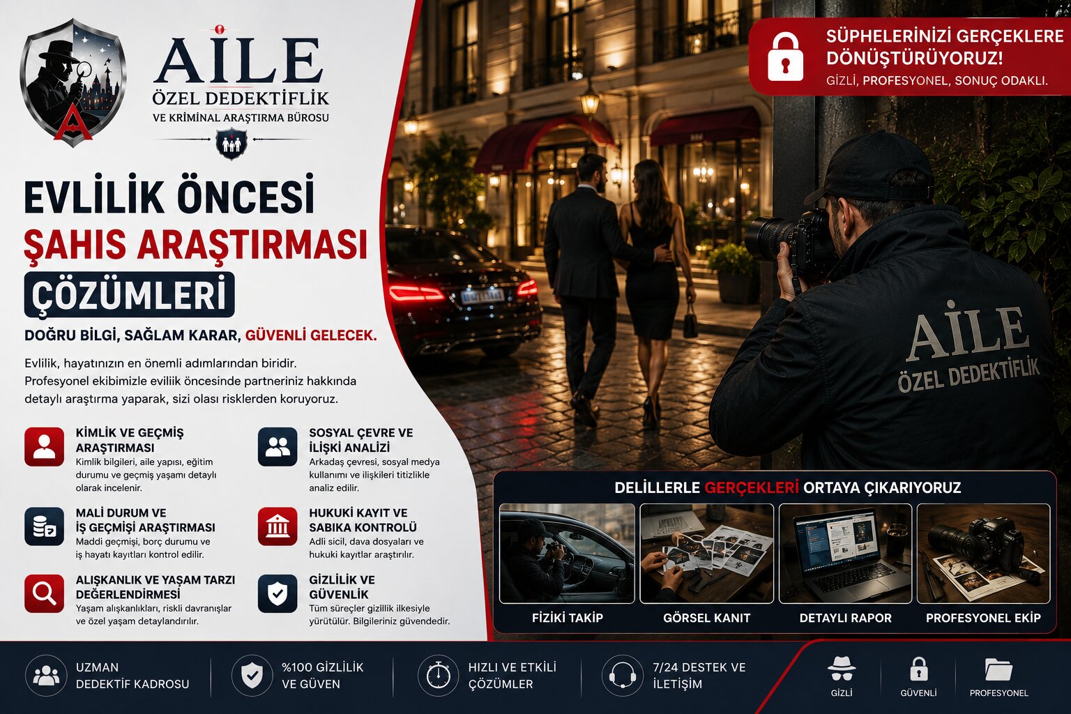 17. Türkiye'nin 81 İlinde Evlilik Öncesi Araştırma ve Özel Dedektiflik Hizmeti