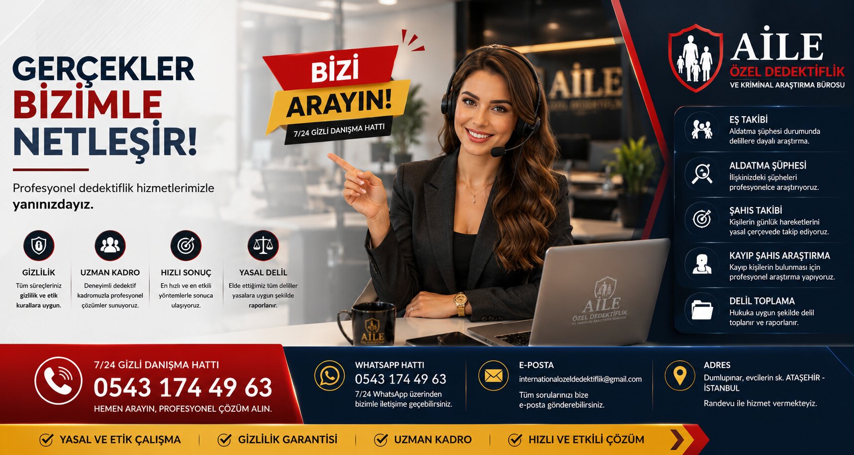 5) Türkiye Geneli 81 İlde Özel Dedektiflik Hizmeti