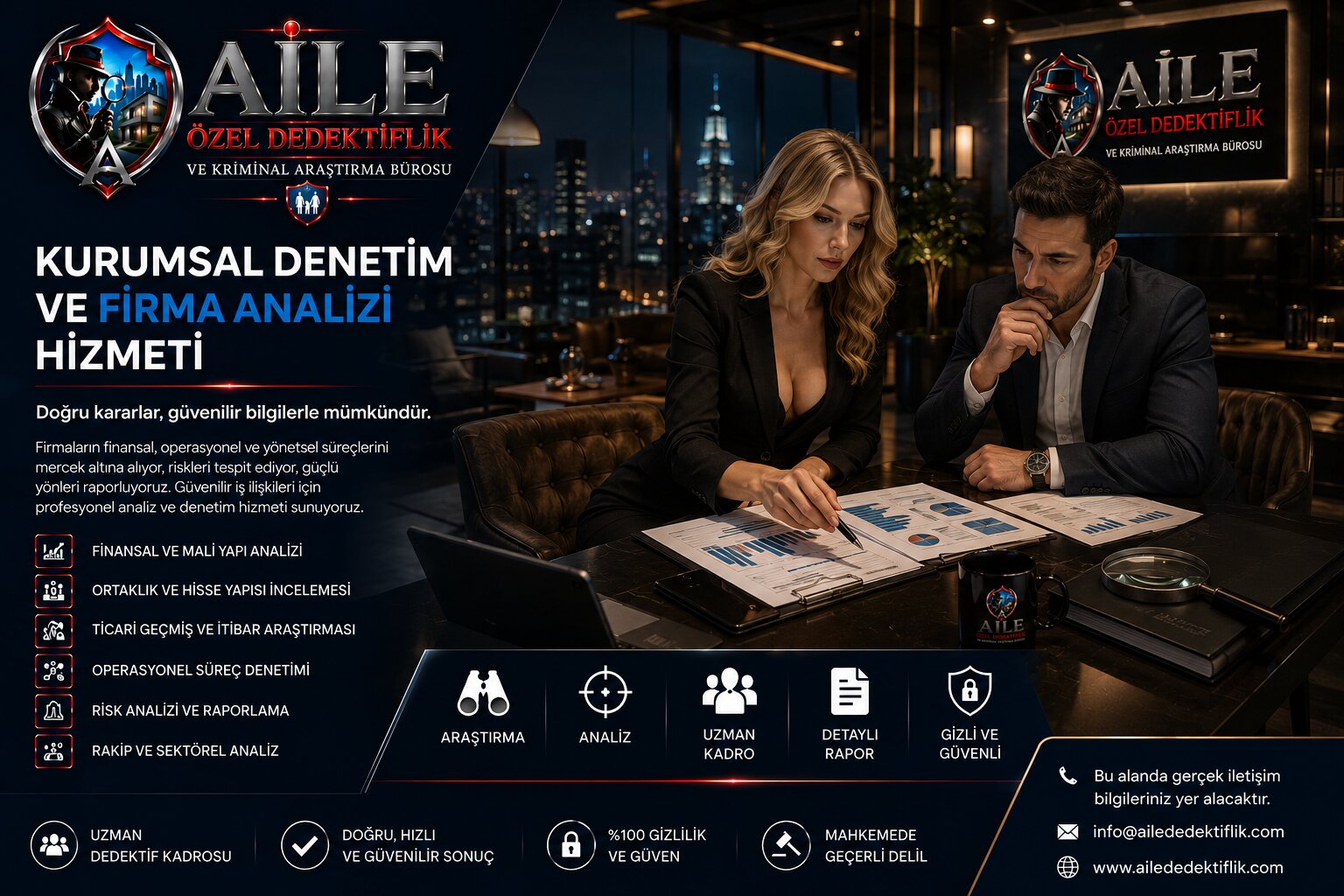 17. Türkiye'nin 81 İlinde Kurumsal Denetim ve Firma Analizi Hizmeti