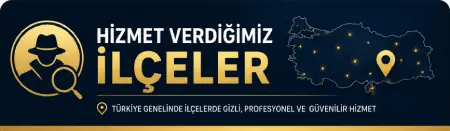 Hizmet verdiğimiz ilçeler