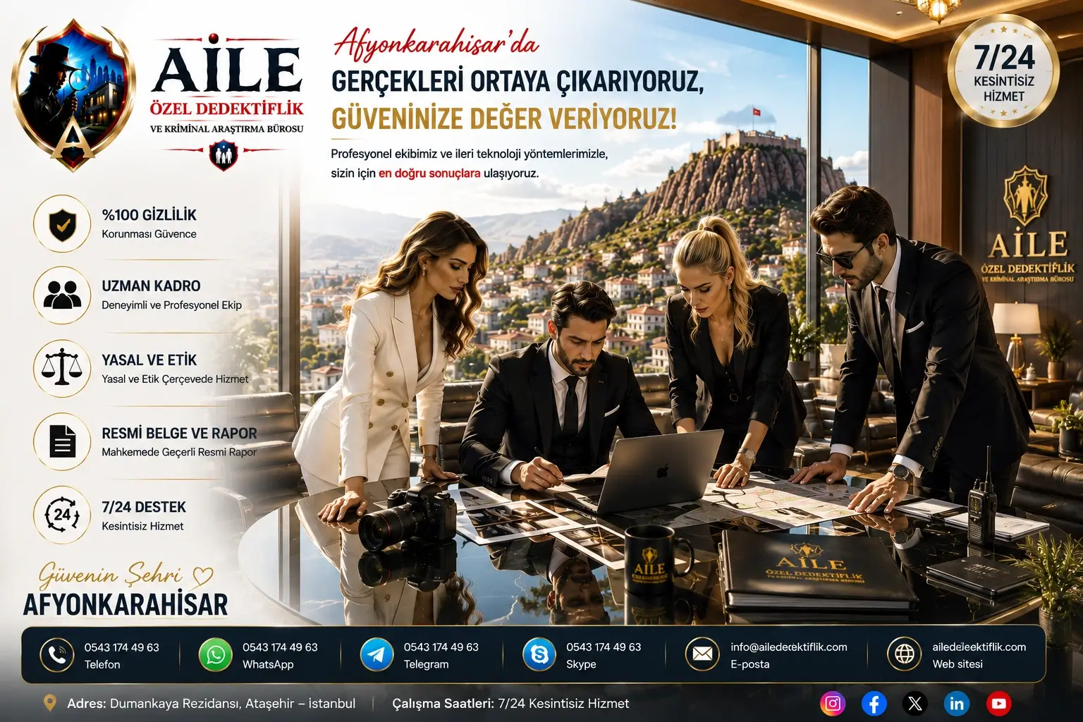 7. AFYONKARAHİSAR Kayıp Şahıs ve Adres Tespiti | Ulaşamadığınız Kişiler İçin Araştırma