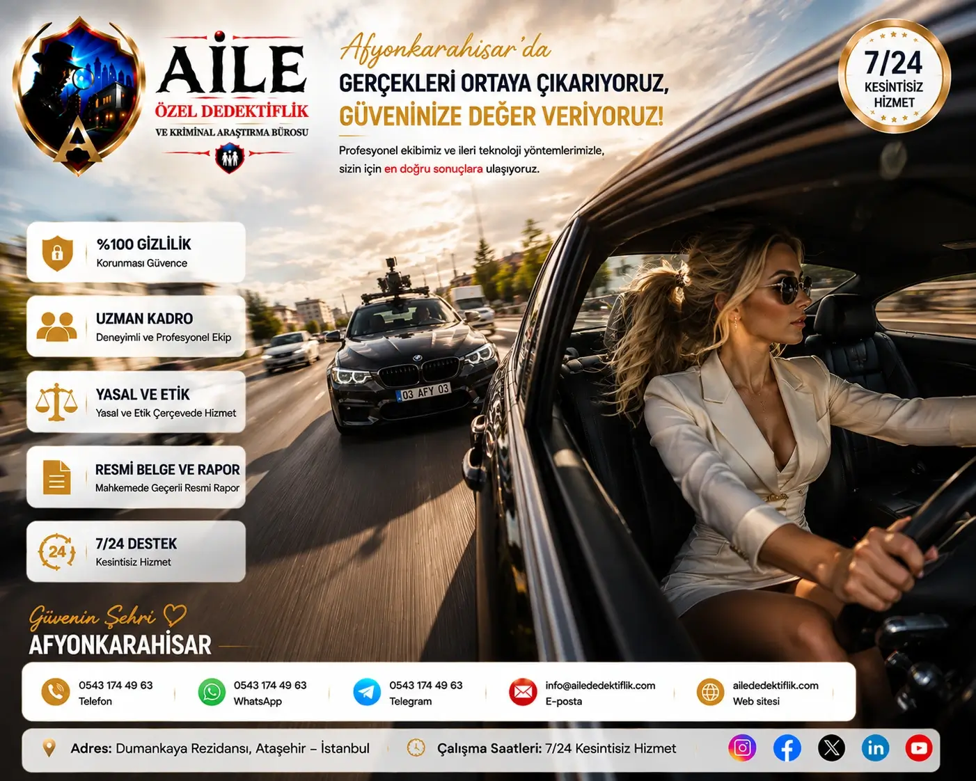 13. AFYONKARAHİSAR Özel Dedektiflik Hakkında Sıkça Sorulan Sorular