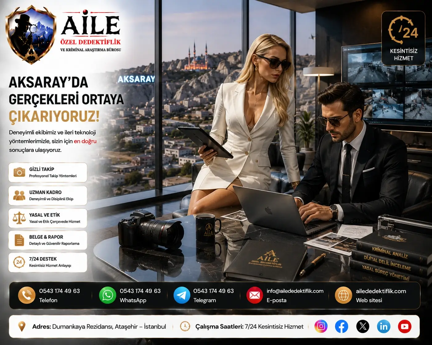 Türkiye’de Özel Dedektiflik ve Kriminal Araştırma Alanında İncelenebilecek Kurumsal Web Siteleri