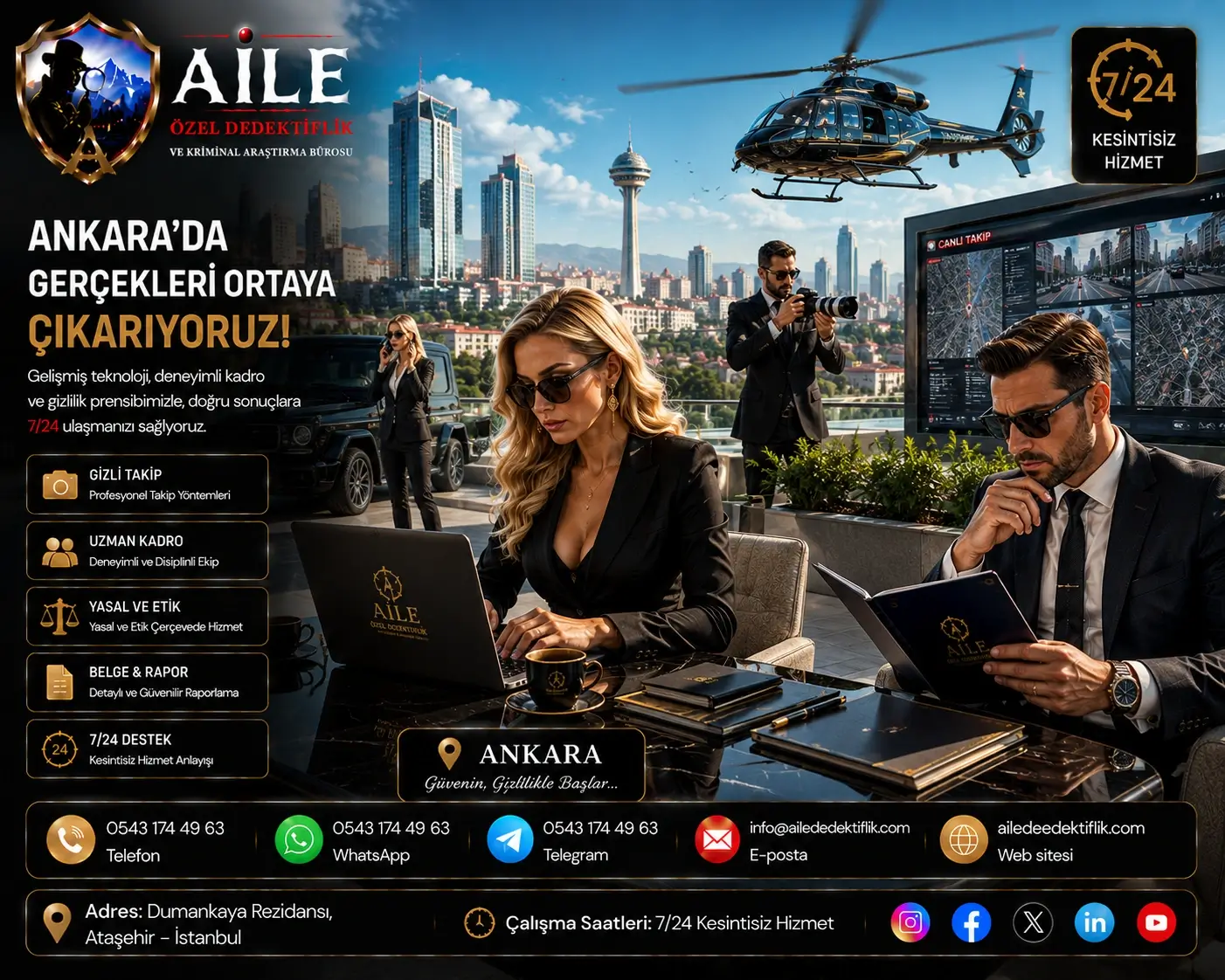 13. Ankara Özel Dedektiflik Hakkında Sıkça Sorulan Sorular