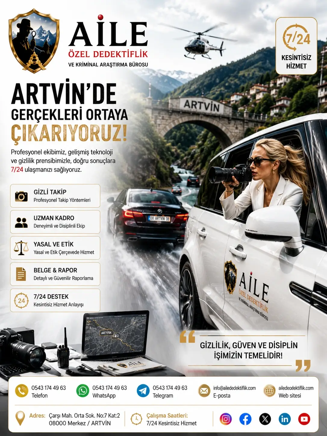 5. Artvin'de Ulaşılamayan Kişiler İçin Kayıp Şahıs ve Kişi Araştırması