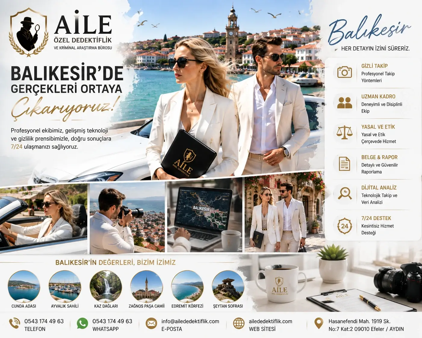 1. Balıkesir Özel Dedektiflik Hizmetleri | Aile Özel Dedektiflik ve Kriminal Araştırma Bürosu