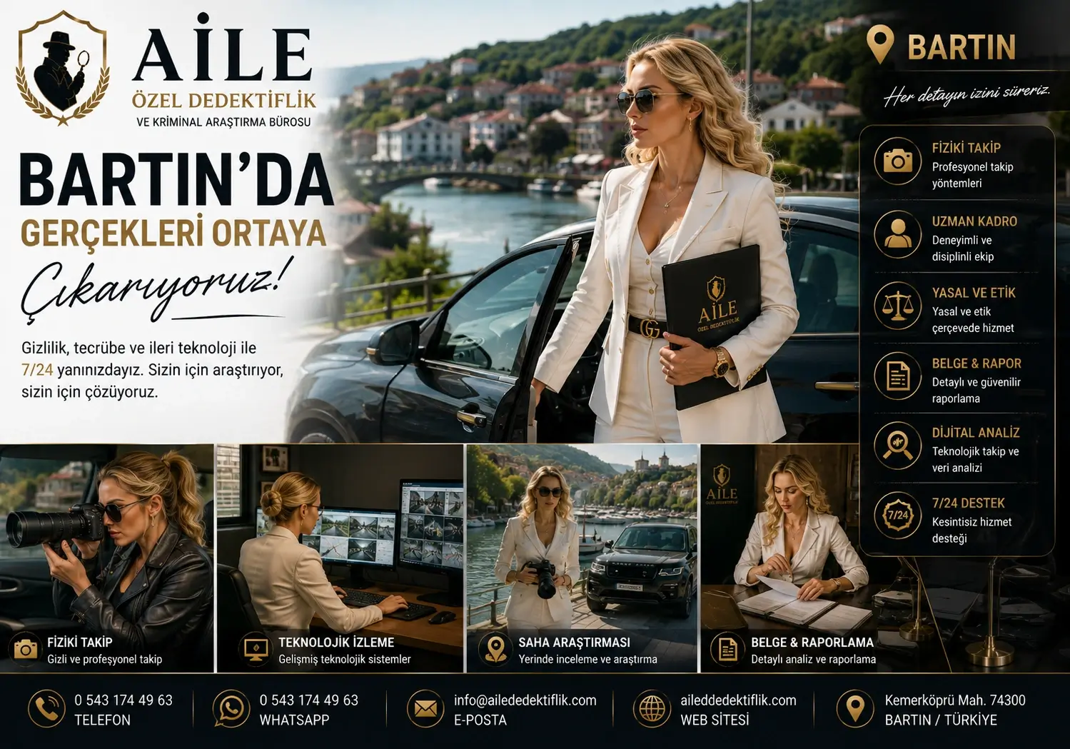 Bartın Özel Dedektiflik | Aile Özel Dedektiflik Bürosu ile Güvenilir Araştırma Hizmetleri