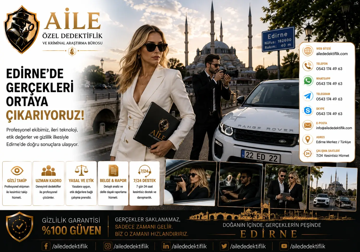 💰 8. EDİRNE Dolandırıcılık ve Şahıs Araştırması | İnternet, Ticaret ve Özel Hayattaki Şüpheli Durumların İncelenmesi