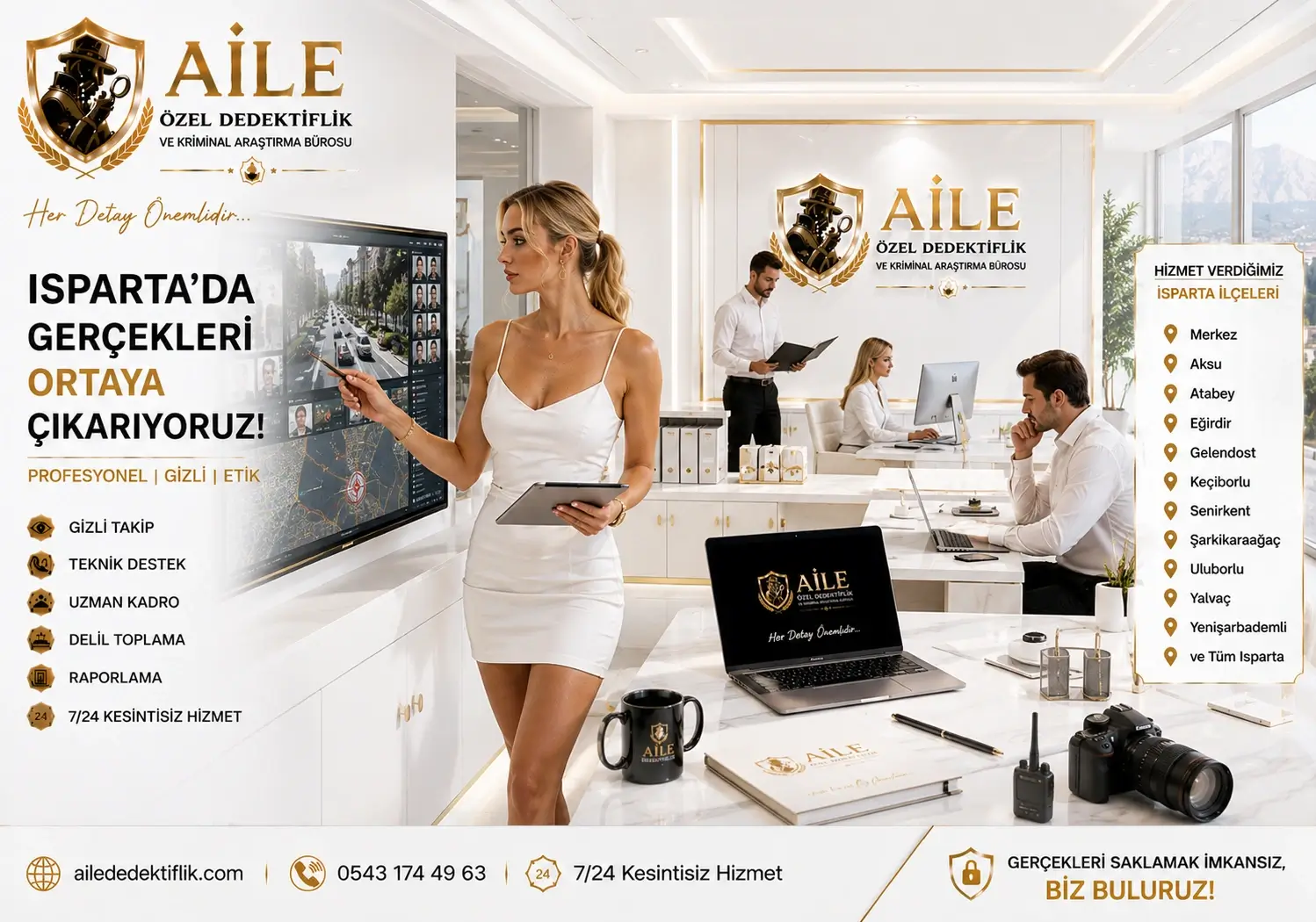 ❓ ISPARTA Özel Dedektiflik – Sıkça Sorulan Sorular