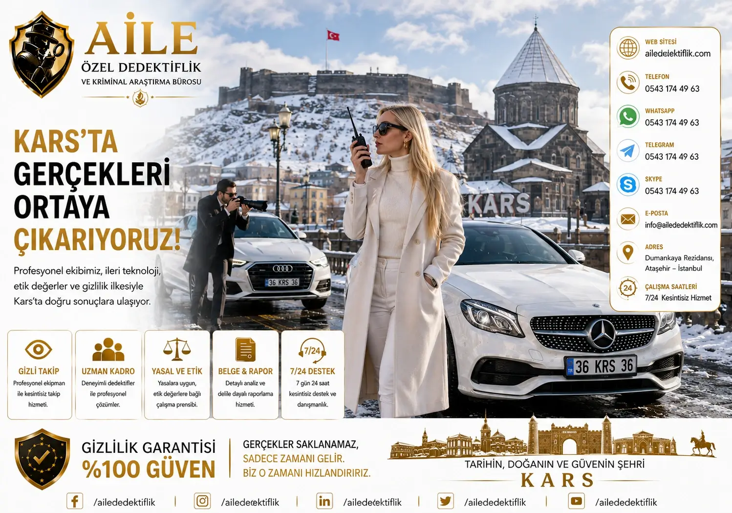 9. Kars’ta Dolandırıcılık, Tehdit ve Şantaj Araştırmaları
