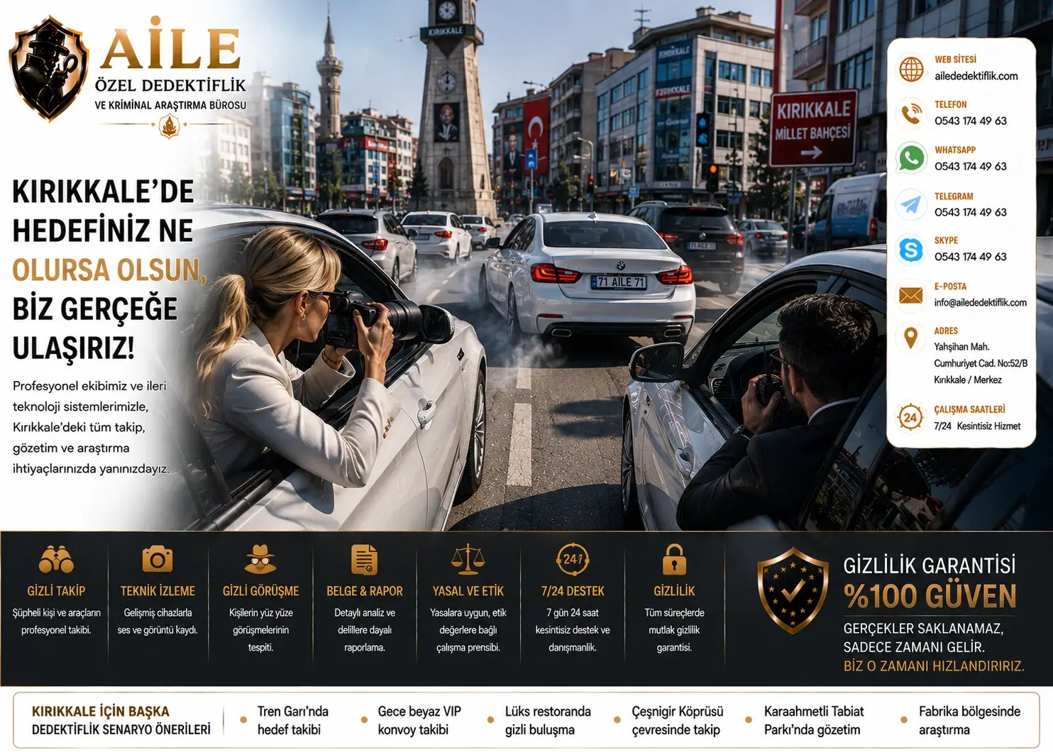 Türkiye’de Özel Dedektiflik Alanında İncelenebilecek Diğer Kurumsal Web Siteleri