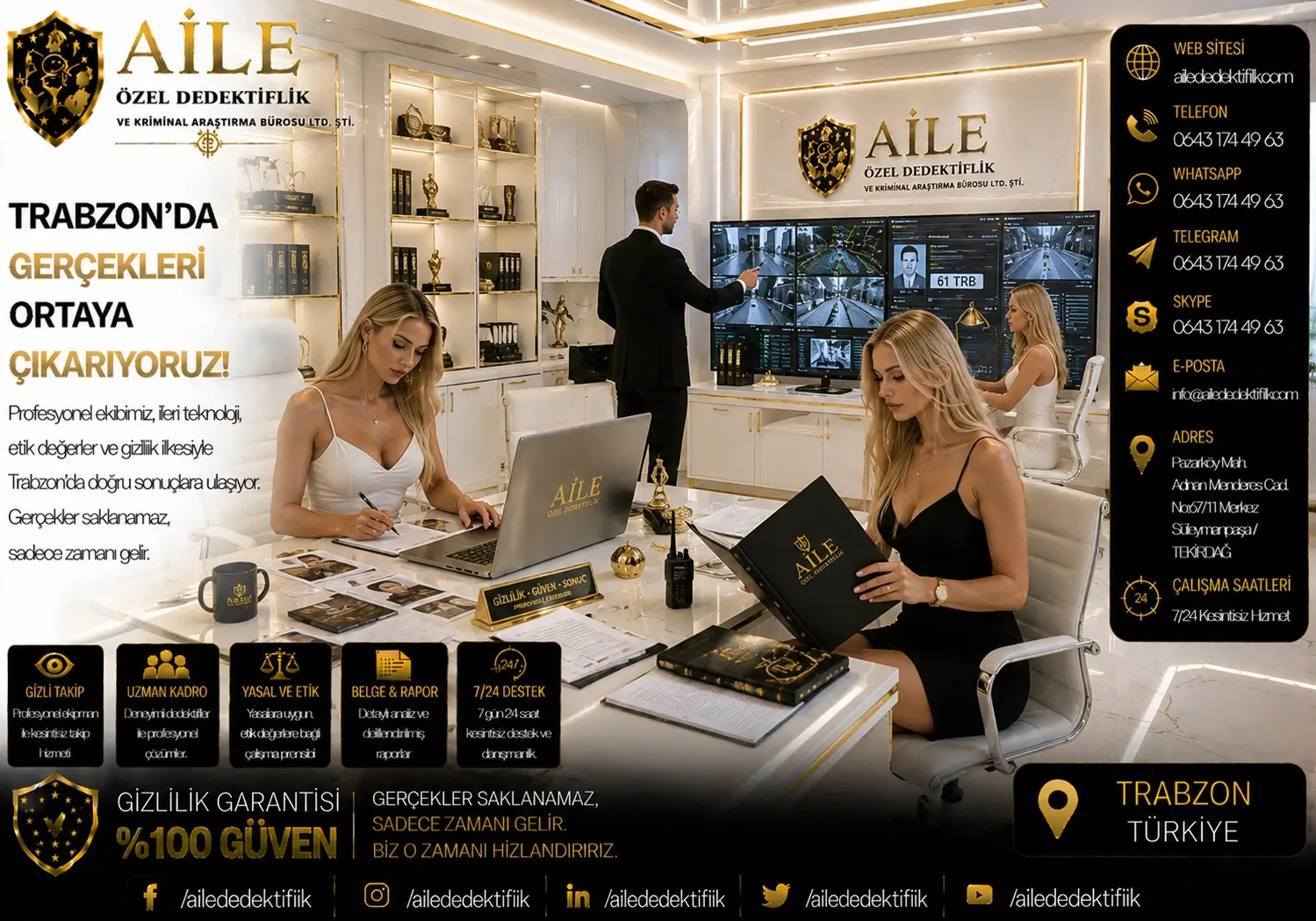 Türkiye Genelinde Araştırma Hizmeti Sunan Özel Dedektiflik Büroları ve Kurumsal Kaynaklar