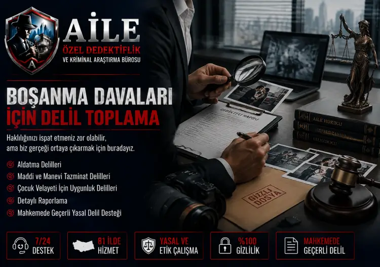 Boşanma Davaları için Delil Toplama