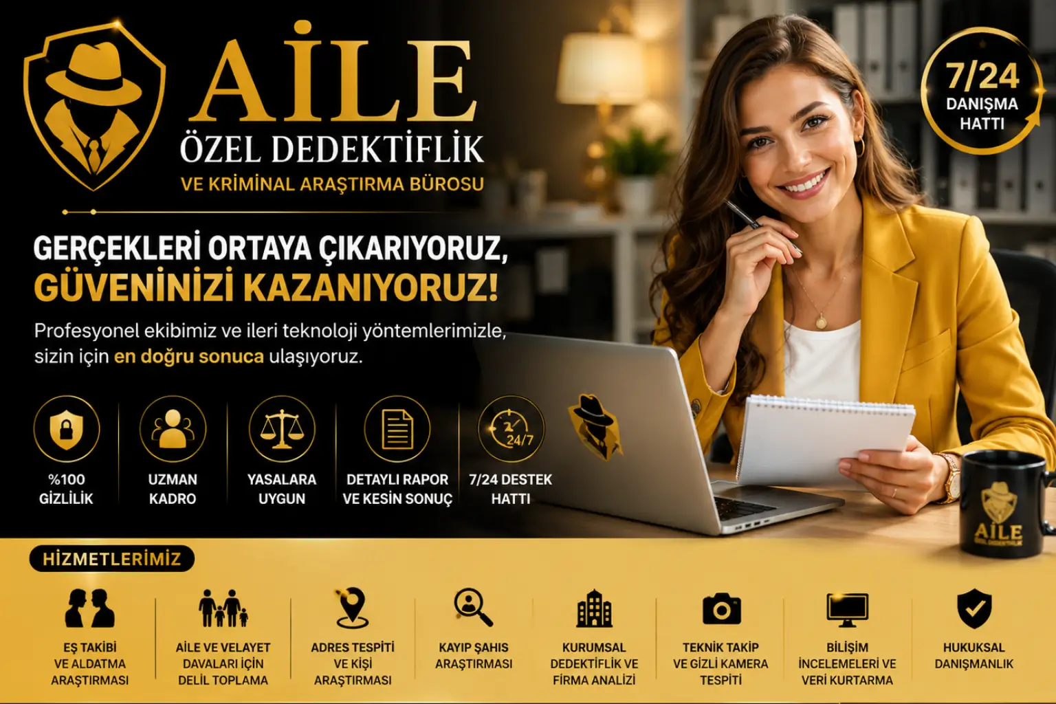 İZMİR'DE DEDEKTİF