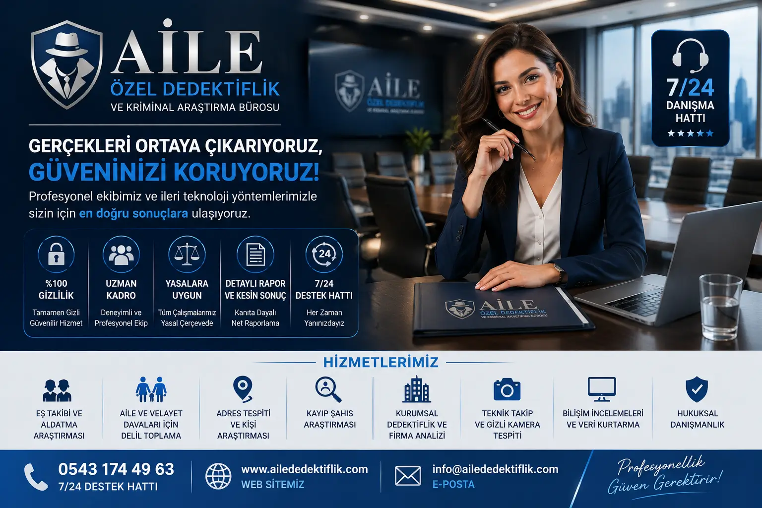 İZMİR'DE DEDEKTİFLİK BÜROSU